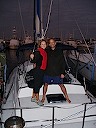 Agata and Miguel in Dinner Key