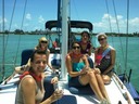 Bachelorette sailing charter Miami
