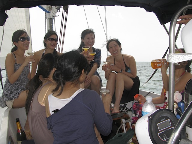 Bachelorette Party on board