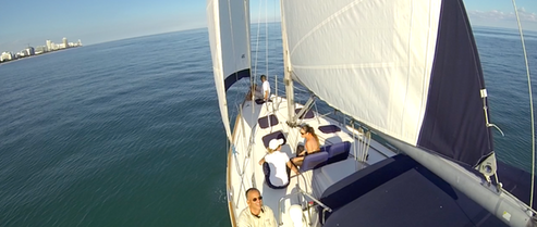 Beneteau sailboat for charter in Miami