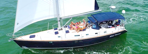 Beneteau sailing Miami