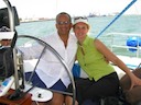 COMO TU crew _ Capt Miguel and First Mate and Wify Agata