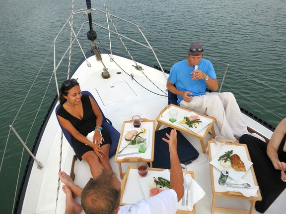 Dinner on sailboat IMG 0603
