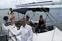 Happy crew with Miami Sailing