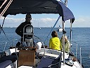in the channel