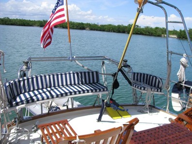 Irwin 55 aft deck - 38