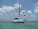 Sailboat Lancer center cockpit