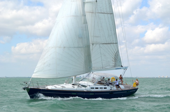 Luxury sailing yacht for charter Miami- 02