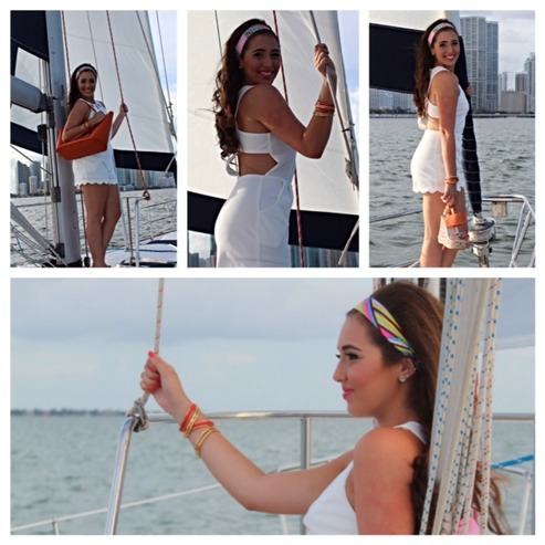 photoshoot aboard Beneteau WR