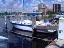 "Como Tu" at the dock in Coconut Grove