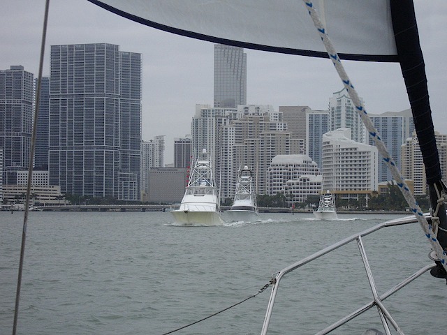 power sailing by Downtown