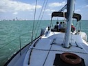 Sail Boat Charter in Miami_view on Downtown