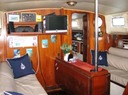Salon from port side