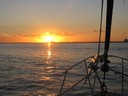 Sunset charter on Biscayne Bay