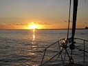 Sunset charter on Biscayne Bay