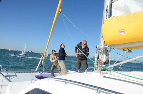 Team building sails charters