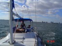 Sailing in Biscayne Bay